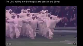 Danny Armstrong on X -"The CDC rolling into Burning Man to contain the Ebola"