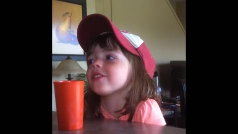 Cute 4-year-old wants to say "dammit"