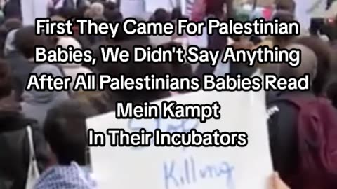 Israeli President Claims That Palestinian Babies Read Mein Kampt In Their Incubators?