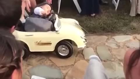Kids add some comedy to a wedding! Ring Bearer Fails!