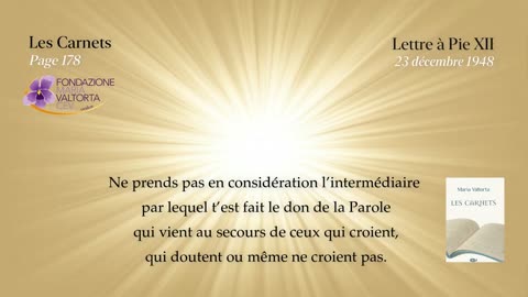 23755 : DE TERRIBLES PAROLES DE VÉRITÉ POUR L’EGLISE. TOUJOURS ACTUELLES ?