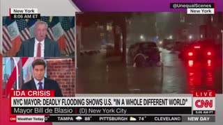 NYC Mayor de Blasio wants to possibly implement travel bans and evacuations for storms