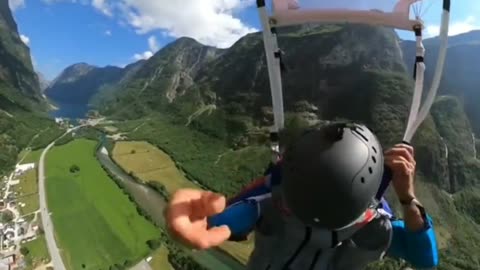 Do you dare to challenge paragliding?