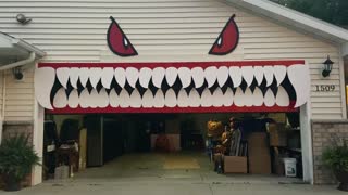 Monster Garage Door