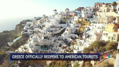 Greece reopens Tourism to American