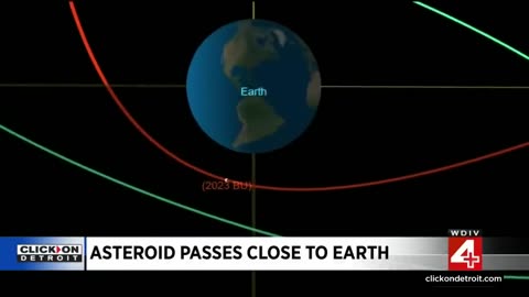 Here s how close asteroid