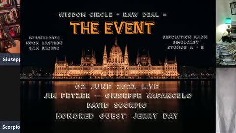 The Event [Raw Deal + Wisdom Circle] 16 June 21 - Guest: Jerry Day