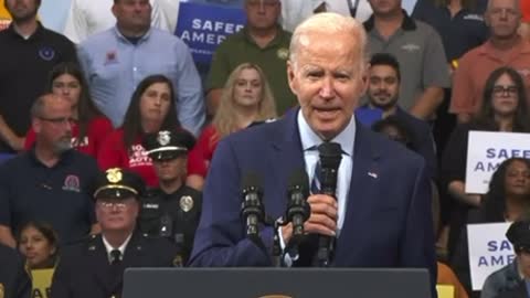 Biden says we should ‘fund the police’