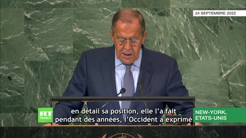 «C'est de la dictature à l'état pur» : Lavrov critique les méthodes de négociation occidentales