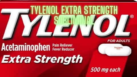 Tylenol Extra Strength Subliminal