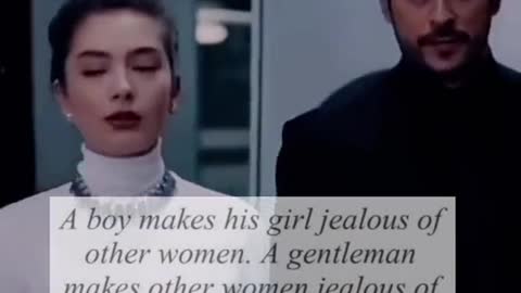 A gentleman make orher women jealous of his girlfriend