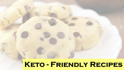 Keto No-bake Chocolate Chip Cookies