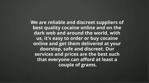 cocaine for sale online