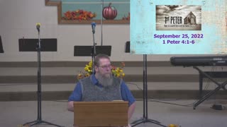 Sunday Sermon at Moose Creek Baptist Church 9-25-2022