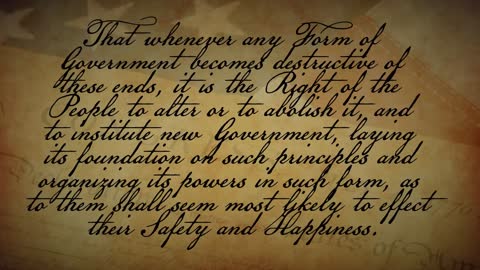 Declaration of Independence (reading)