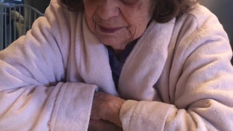 Ninety-Four Year Old Great-Grandmother Meets Alexa