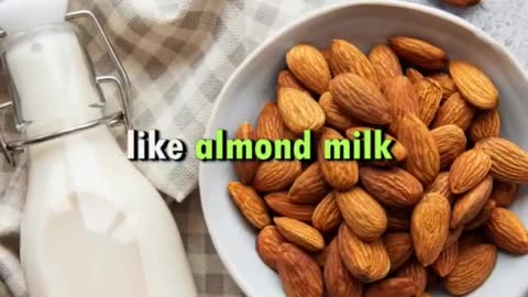 What do you think? Almond and oat milk are not health foods.