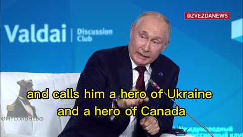 Putin calls out Trudeau : "he's an Idiot" and a "Putin calls out Trudeau : "he's an Idiot" and a "villain"