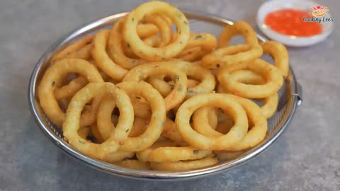 "Recipes for Potato Rings! Delicious and easy! Crispy fried potatoes! Potato recipes."