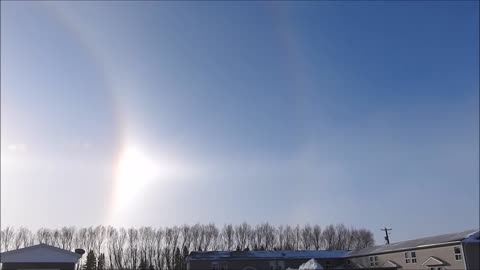 Sun Rising with Sun Dogs Jan 15th