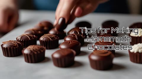 Tips for Making Homemade Chocolates