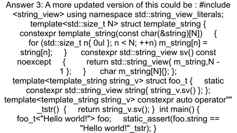 C literal operator template not recognised