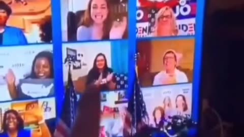 Fake news duplicates videos of Kamala Harris supporters