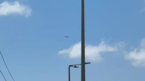 the UAV flying in the sky of the Western Galilee.