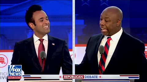 Tim Scott Calls Out Vivek's Business Dealings With China