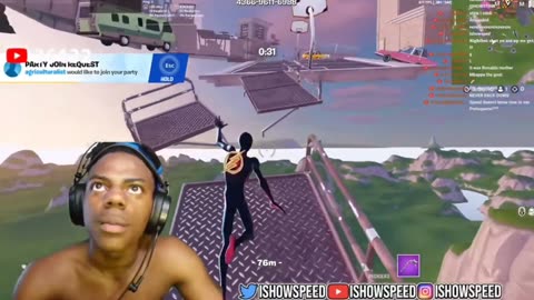 Speed playing only up in fortnite funny moments 😂🤣