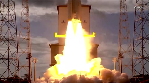 Europe's newest rocket blasts off on delayed maiden flight
