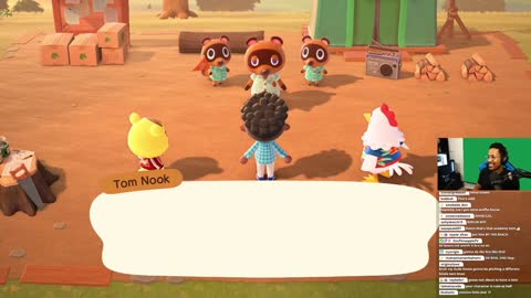 Berleezy Beefs With Neighbor FIRST DAY on Animal Crossing