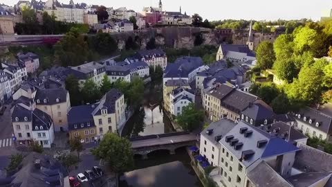 Luxembourg from the sky - DJI Phantom 3 drone video