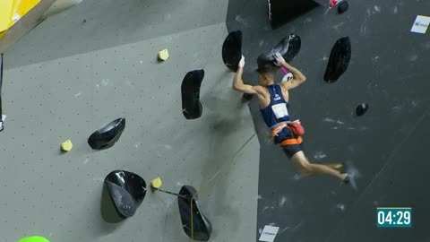 FYI_ Team GB's young climber Toby Roberts at his first Olympic Games