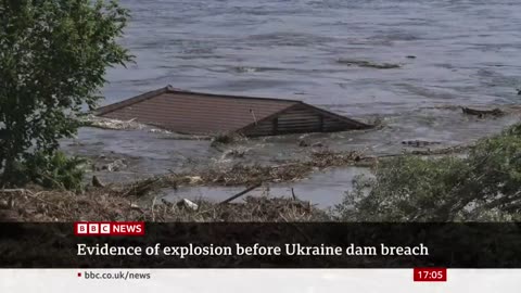 What we know about Ukraine dam explosion evidence - BBC News