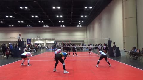 2024 AAU Volleyball Classic Riptide vs Excel 18 White