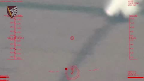 Another enemy target was destroyed by the pilots of attack drones. During the