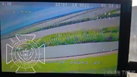 Russian Northern Group downing Ukrainian FPV drones with EW and intercepting their video signal too