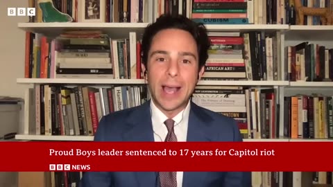 Proud Boys leader Joe Biggs sentenced to 17 years for Capitol riot - BBC News