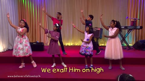 I Love to Praise Him Kids Song | Sunday school songs for kids English | Children's Christian songs