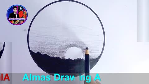 Drawing | Art Scenario || Almas Drawing Academy || Scenery || How to Draw