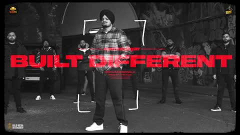 BUILT DIFFERENT (Official Audio) Sidhu Moose Wala The Kidd Moosetape