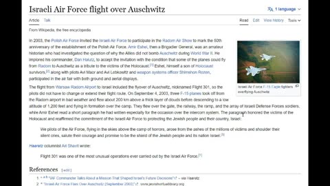 I am predicting- Israel will bomb Iran on Sep 4 = ISRAEL JETS OVER AUSCHWITZ