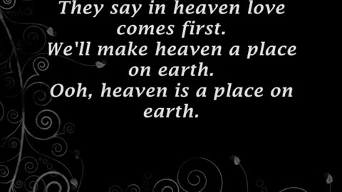 Belinda Carlisle Heaven Is a Place on Earth Lyrics