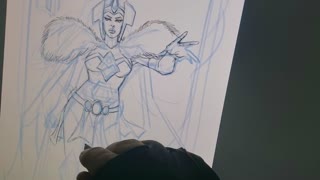 Speed Drawing Lady Sif