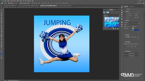 How to Make a Circular Pixel Stretch in Adobe Photoshop | #designer #photoshop #design