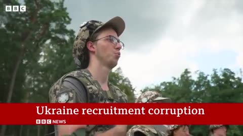 Who are Ukraine's men who don't want to fight in the war? - BBC News