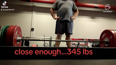 Almost...345 lbs