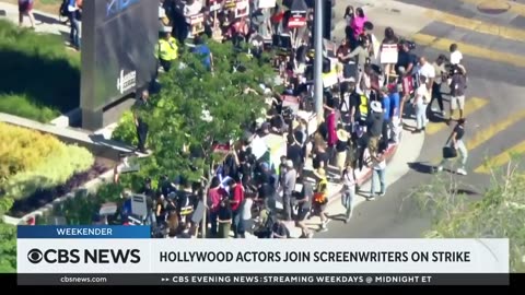 Hollywood strikes cause a ripple effect beyond the film industry CBS News