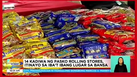 14 KADIWA NG PASKO ROLLING STORES.